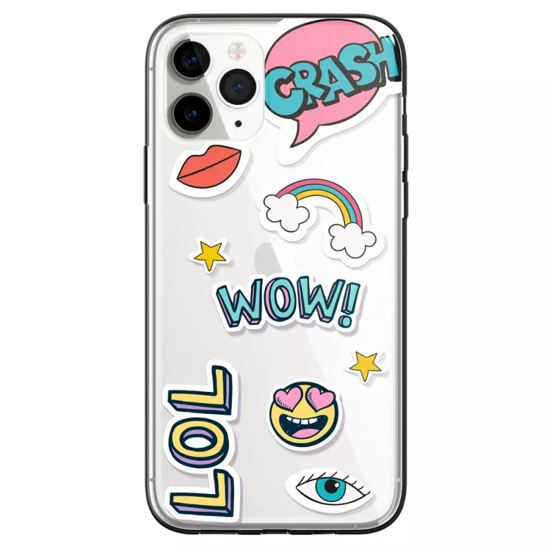 Funda Dibujo Estampado De Stickers