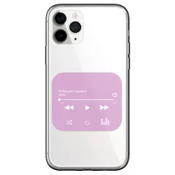 Funda Móvil - Canción Personalizada Lila