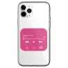 Funda Móvil - Canción Personalizada Rosa