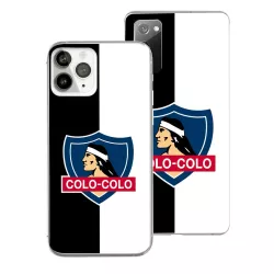 Funda Oficial Colo-Colo - Escudo Blanco y Negro