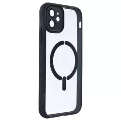 Funda Bumper Compatible con Magsafe con Cubre cámara para iPhone 11