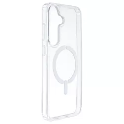 Funda Transparente Logo Compatible con Magsafe para Samsung Galaxy S23 FE