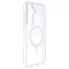 Funda Transparente Logo Compatible con Magsafe para Samsung Galaxy S23 FE