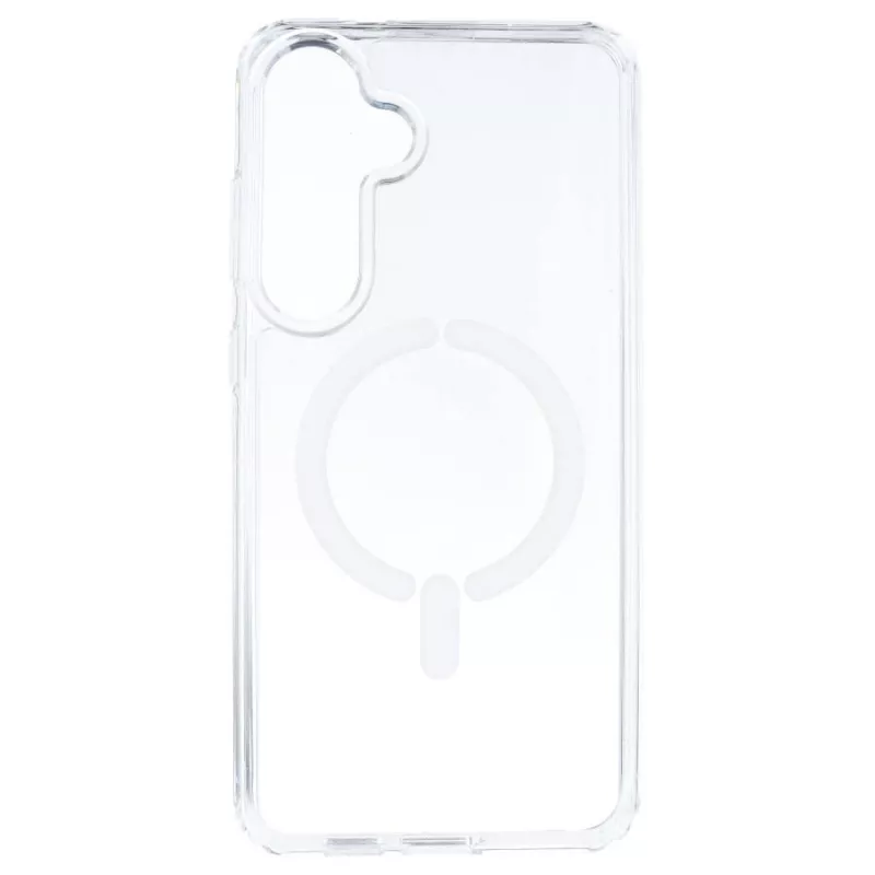 Funda Transparente Logo Compatible con Magsafe para Samsung Galaxy S23 FE