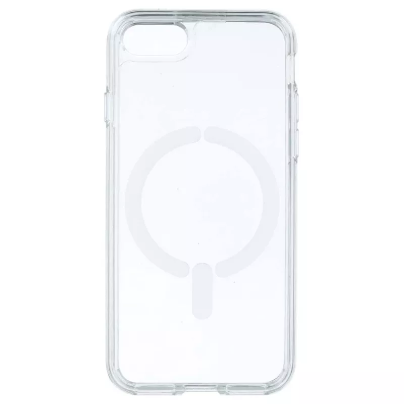 Funda Transparente Logo Compatible con Magsafe para iPhone 8