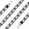 Lanyard Étnico de Cuentas - Colgante para Móvil y Bolso