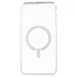 Funda Transparente Logo Compatible con Magsafe para iPhone 8 Plus