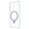Funda Transparente Compatible con MagSafe Ring para Samsung Galaxy S23 Plus