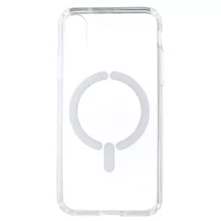 Funda Transparente Logo Compatible con Magsafe para iPhone X