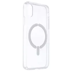 Funda Transparente Logo Compatible con Magsafe para iPhone X