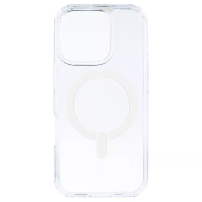 Funda Transparente Logo Compatible con Magsafe para iPhone 16 Pro