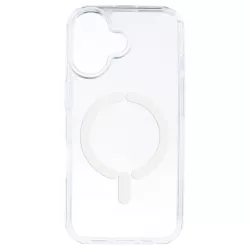 Funda Transparente Resistente Compatible con MagSafe para iPhone 16