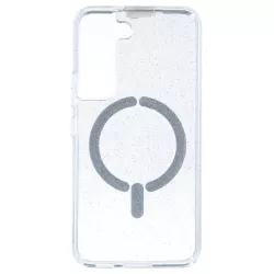 Funda Purpurina Compatible con MagSafe para Samsung Galaxy S22