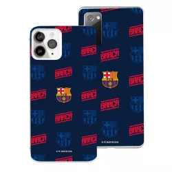 Funda Oficial Barcelona -  Patrón Fondo Negro