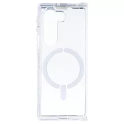 Funda Transparente Logo Compatible con Magsafe para Samsung Galaxy Z Fold 6