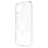 Funda Transparente Resistente Compatible con MagSafe para iPhone 15