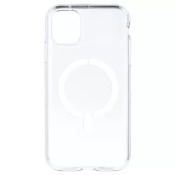 Funda Transparente Resistente Compatible con MagSafe para iPhone 11