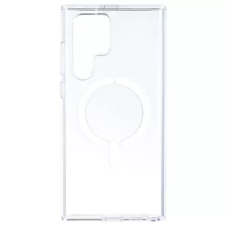 Funda Transparente Resistente Compatible con MagSafe para Samsung Galaxy S23 Ultra