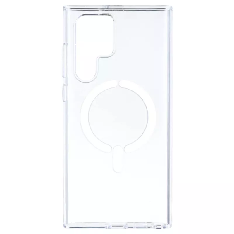 Funda Transparente Resistente Compatible con MagSafe para Samsung Galaxy S23 Ultra