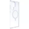 Funda Transparente Resistente Compatible con MagSafe para Samsung Galaxy S23 Ultra