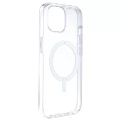 Funda Transparente Resistente Compatible con MagSafe para iPhone 15 Plus