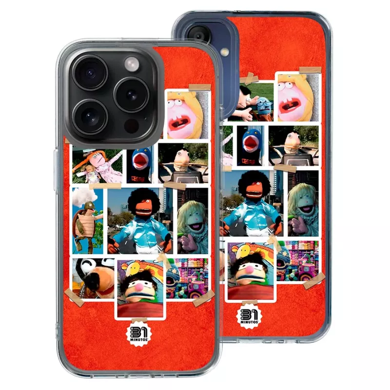 Funda Oficial de 31 Minutos - Personajes Rojo