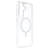 Funda Transparente Logo Compatible con Magsafe para Samsung Galaxy S24 FE
