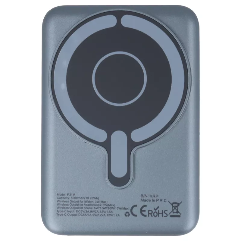 PowerBank 3 en 1 Compatible con MagSafe 5000 mAh PowerBank 3 en 1 Compatible con MagSafe 5000 mAh