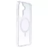 Funda Transparente Logo Compatible con Magsafe para Samsung Galaxy S25