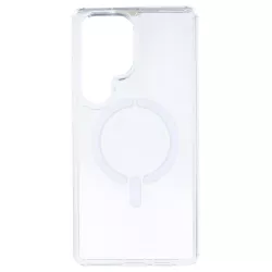 Funda Transparente Resistente Compatible con MagSafe para Samsung Galaxy S25 Ultra