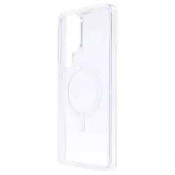 Funda Transparente Resistente Compatible con MagSafe para Samsung Galaxy S25 Ultra