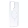 Funda Transparente Resistente Compatible con MagSafe para Samsung Galaxy S25 Ultra