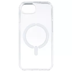 Funda Transparente Logo Compatible con Magsafe para iPhone SE 4