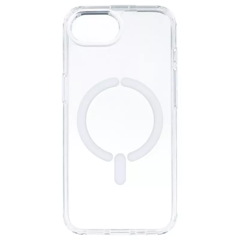 Funda Transparente Resistente Compatible con MagSafe para iPhone SE 4 Funda Transparente Resistente Compatible con MagSafe para iPhone SE 4