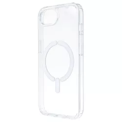 Funda Transparente Resistente Compatible con MagSafe para iPhone SE 4
