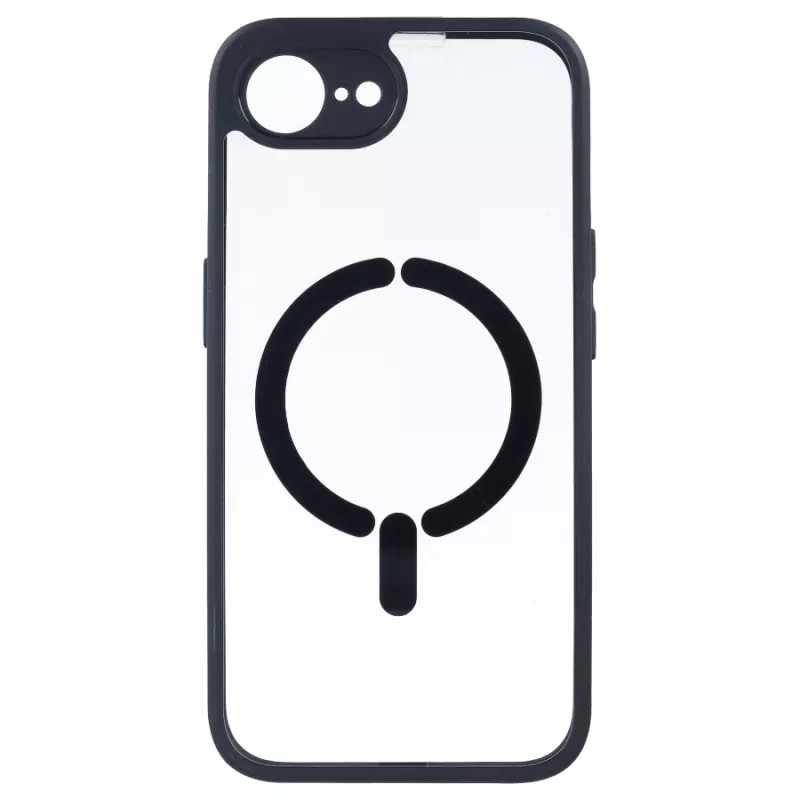 Funda Bumper Compatible con Magsafe con Cubre cámara para iPhone SE 4 Funda Bumper Compatible con Magsafe con Cubre cámara para iPhone SE 4