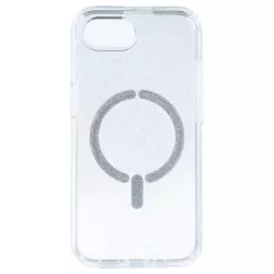 Funda Purpurina Compatible con MagSafe para iPhone SE 4