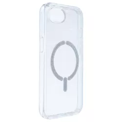 Funda Purpurina Compatible con MagSafe para iPhone SE 4