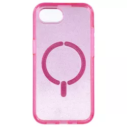 Funda Purpurina Compatible con MagSafe para iPhone SE 4