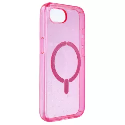 Funda Purpurina Compatible con MagSafe para iPhone SE 4