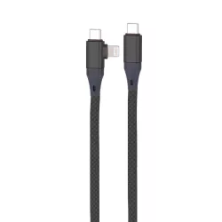 Cable Magnético con 3 Clavijas