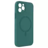Funda Compatible con MagSafe con Cubre Cámara para iPhone 12 Pro
