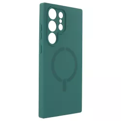 Funda Compatible con MagSafe con Cubre Cámara para Samsung Galaxy S24 Ultra