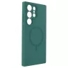 Funda Compatible con MagSafe con Cubre Cámara para Samsung Galaxy S24 Ultra