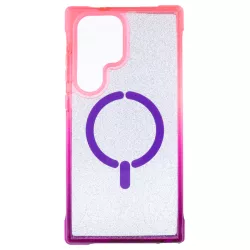 Funda Bumper Reforzada Degradada compatible con MagSafe para Samsung Galaxy S22 Ultra