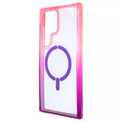 Funda Bumper Reforzada Degradada compatible con MagSafe para Samsung Galaxy S22 Ultra