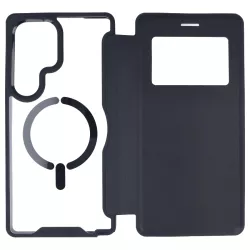 Funda Libro Compatible con Magsafe para Samsung Galaxy S25 Ultra