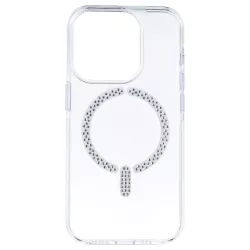 Funda Antiyellow Compatible con MagSafe con Brillantes para iPhone 15 Pro