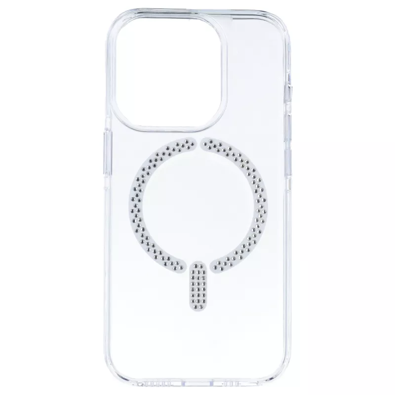 Funda Antiyellow Compatible con MagSafe con Brillantes para iPhone 15 Pro Funda Antiyellow Compatible con MagSafe con Brillantes para iPhone 15 Pro
