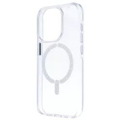 Funda Antiyellow Compatible con MagSafe con Brillantes para iPhone 15 Pro